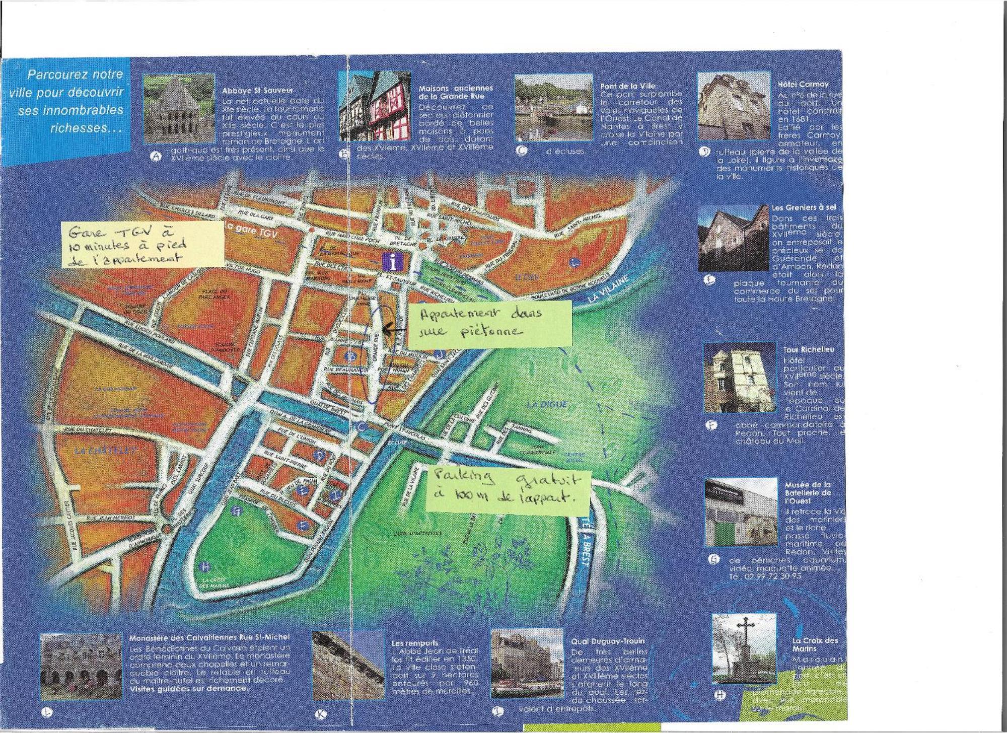 Spacieux T3 Lumineux Dans Quartier Historique Avec Wifi 르동 외부 사진